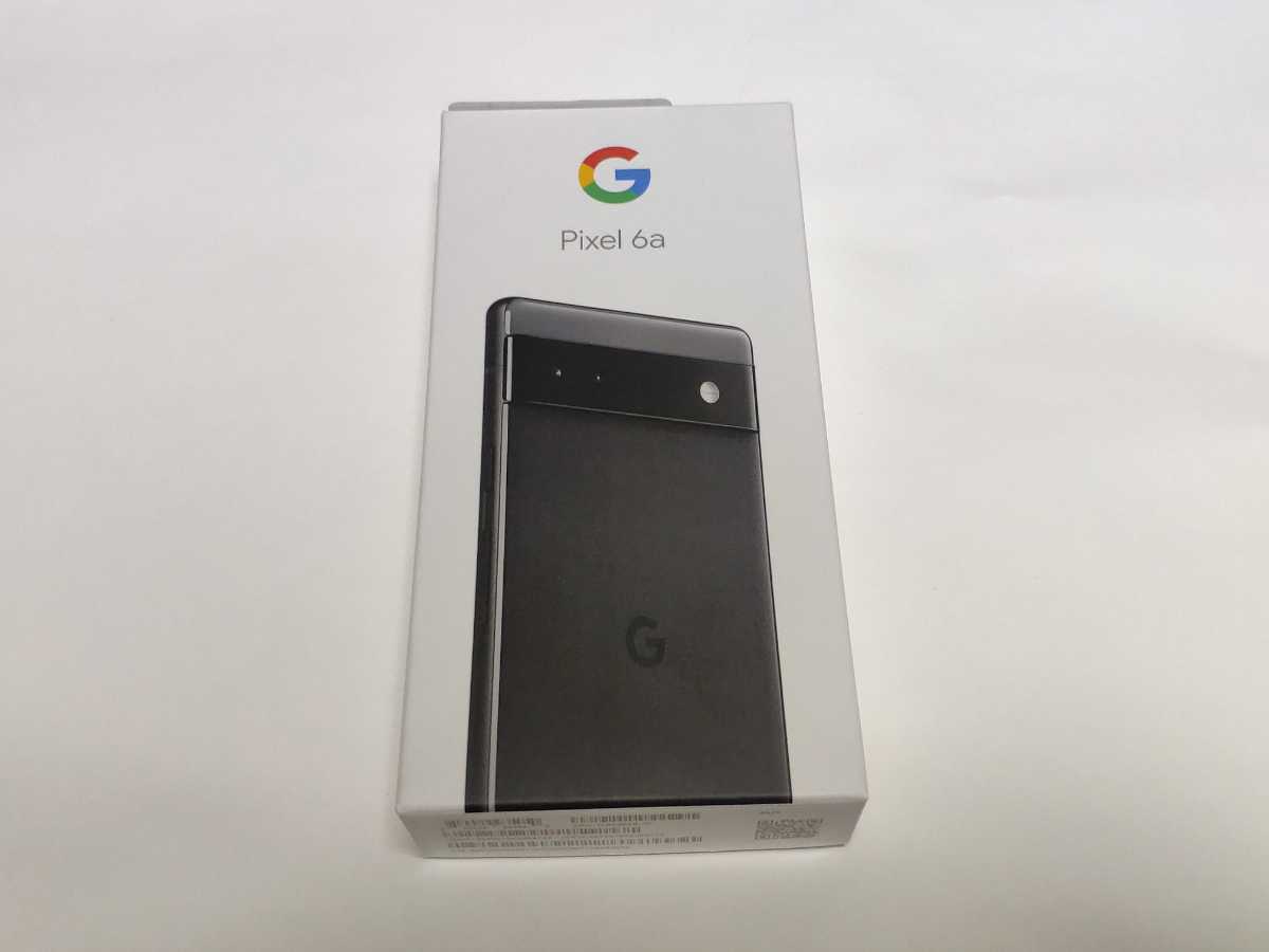 未使用】Google Pixel 6a 128GB SIMフリー charcoal ブラック smk