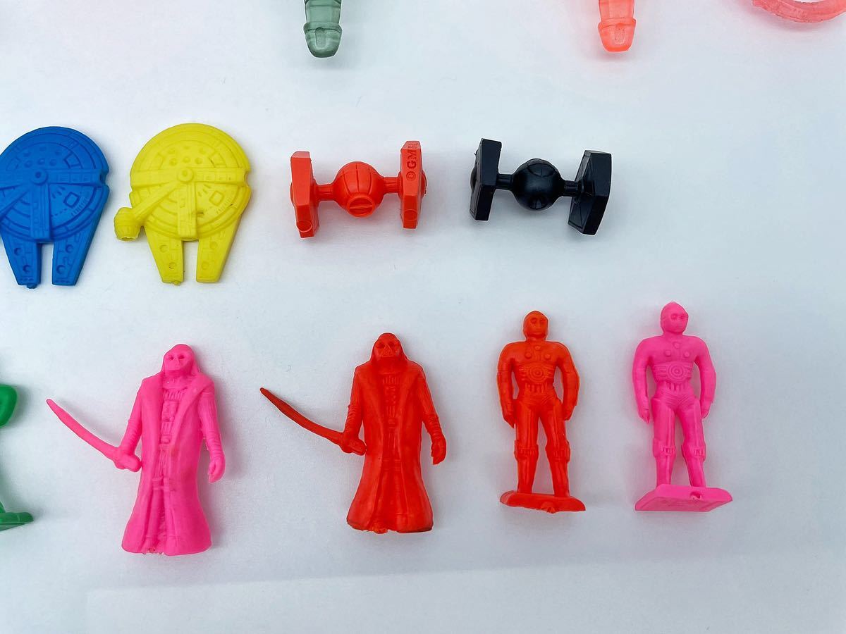 昭和レトロ 】スターウォーズ 消しゴム人形 22体セット GMFGI刻印あり