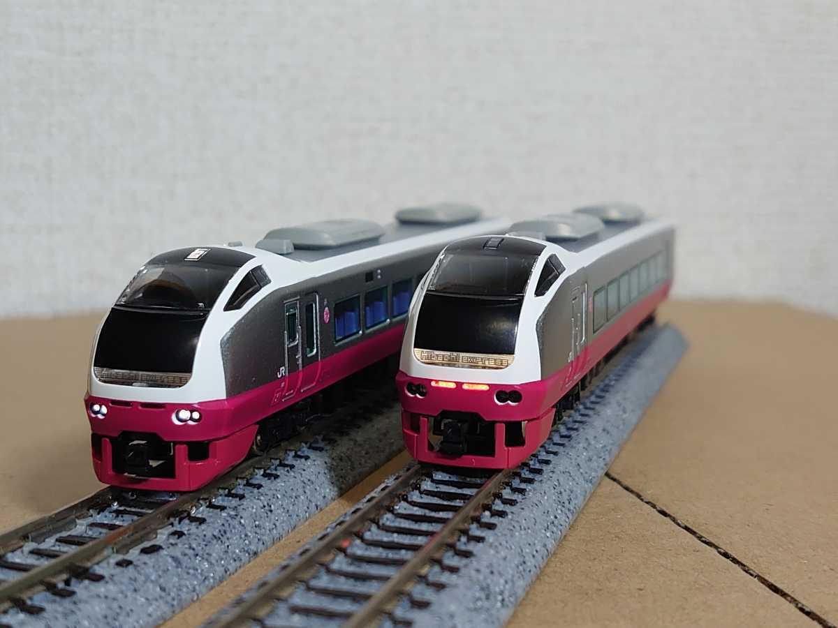 グリーンマックス 50552 E653系(フレッシュひたち・床下黒・赤) 7両