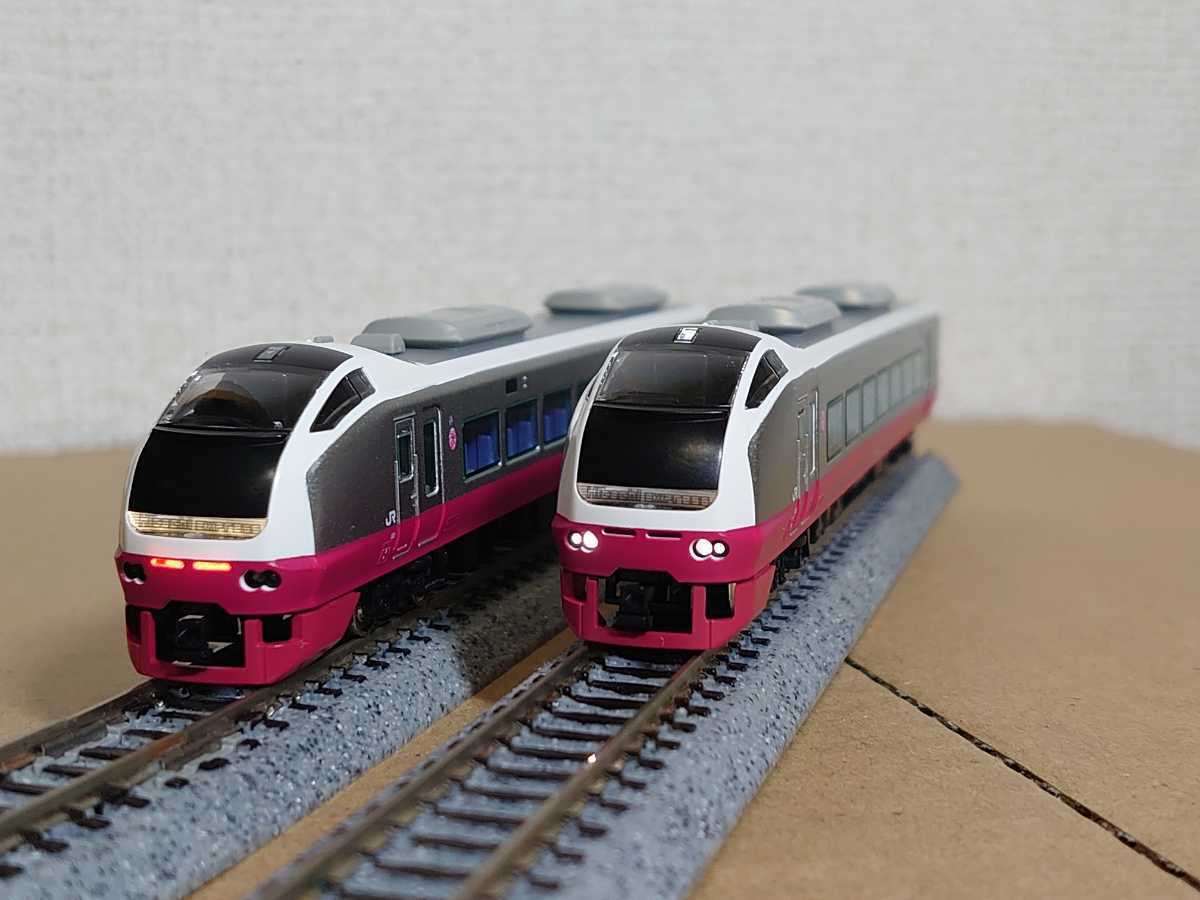 桜瑪瑙 グリーンマックス GREENMAX E653系(フレッシュひたち・黄)7両