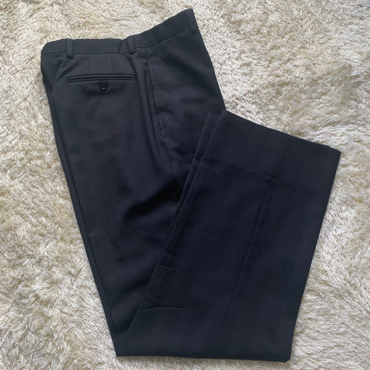 美品】ポールスミス 裏地総柄 スーツセットアップ 総裏地 m-l程 美品】ポールスミス 裏地総柄 スーツセットアップ 総裏地 m-l程