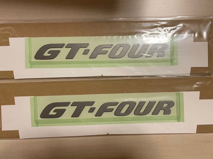新品本物】 新品セリカ ST205 リアスポイラー GT-FOURエンブレム