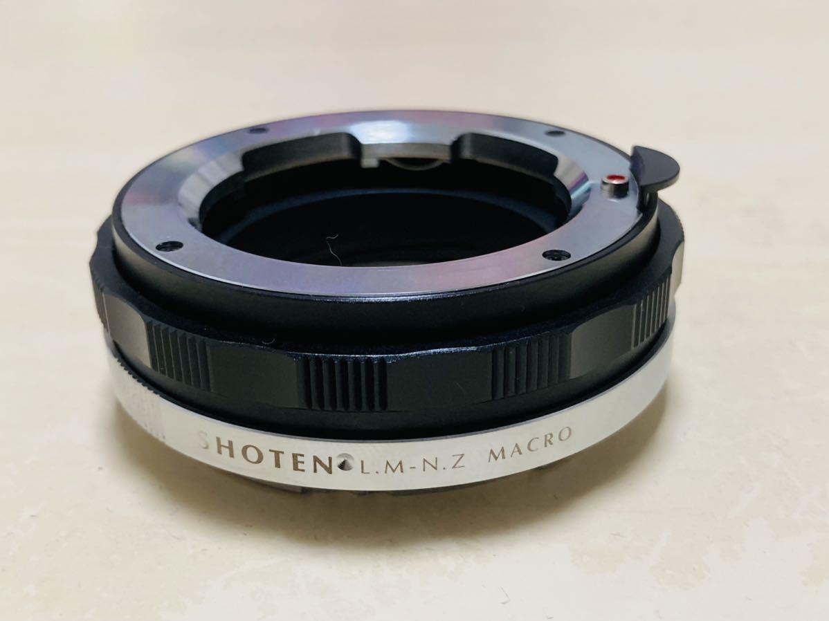 焦点工房 SHOTEN マウントアダプター LM-NZ (ライカMマウントレンズ
