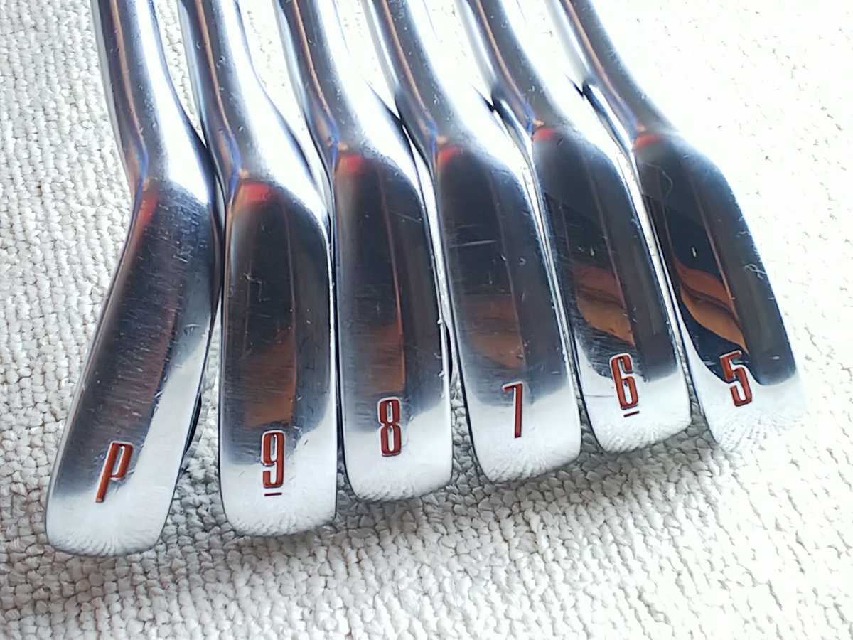 ゼクシオ フォージド6 アイアン 限定品 オレンジモデル 6本セット MCI