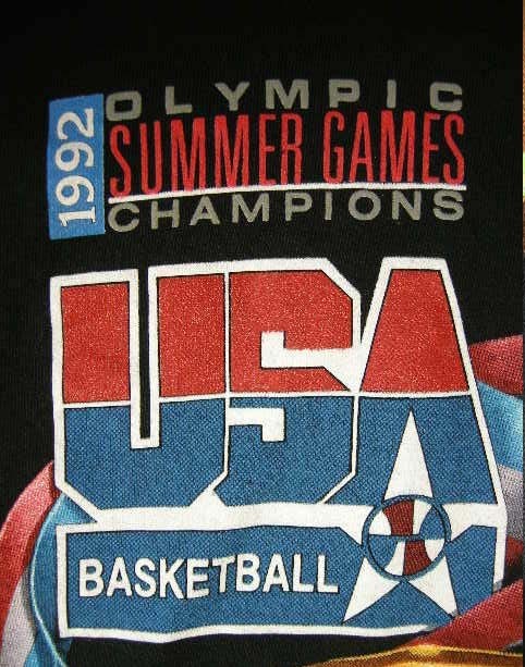 バルセロナ オリンピック ドリームチーム 90s デッドストック Tシャツ マイケルジョーダン JORDAN EWING USA DREAM TEAM アメリカ