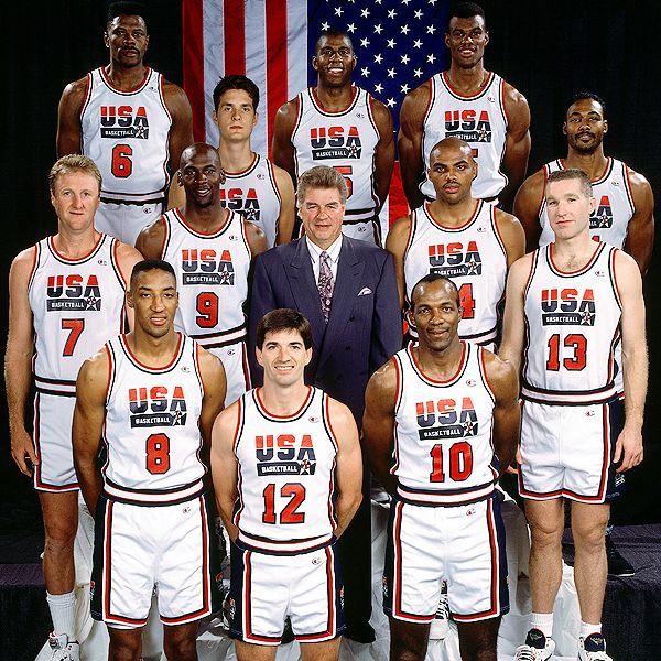 バルセロナ オリンピック ドリームチーム 90s デッドストック Tシャツ マイケルジョーダン JORDAN EWING USA DREAM TEAM アメリカ