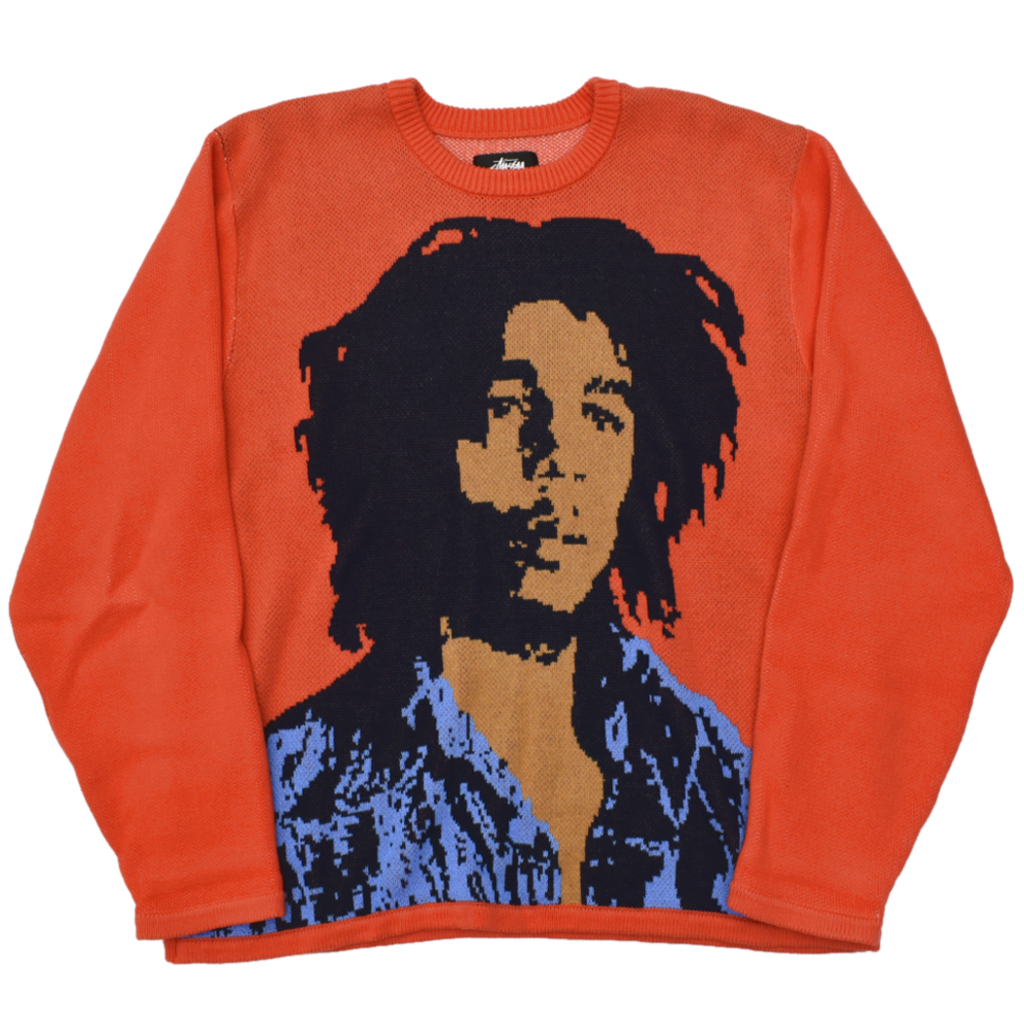 Stussy BOB MARLEY SWEATER ボブマーリー XL-