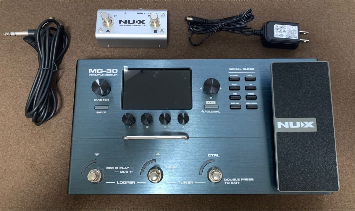 NUXニューエックス MG-30 マルチエフェクター|Yahoo!フリマ(旧PayPay