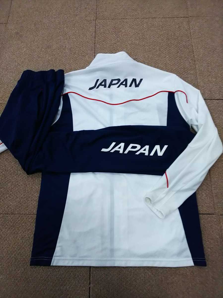 格安100円〜出品別注非売品 美品 ジャパン日本代表ジャージ上下 mizunoミズノ製 オリンピック 五輪 ユニバーシアード アジア大会 入手困難_画像1