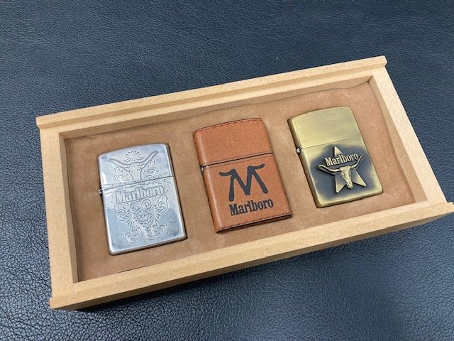 未使用 希少 ZIPPO ジッポー 1994 Marlboro Zippo Collection 3点