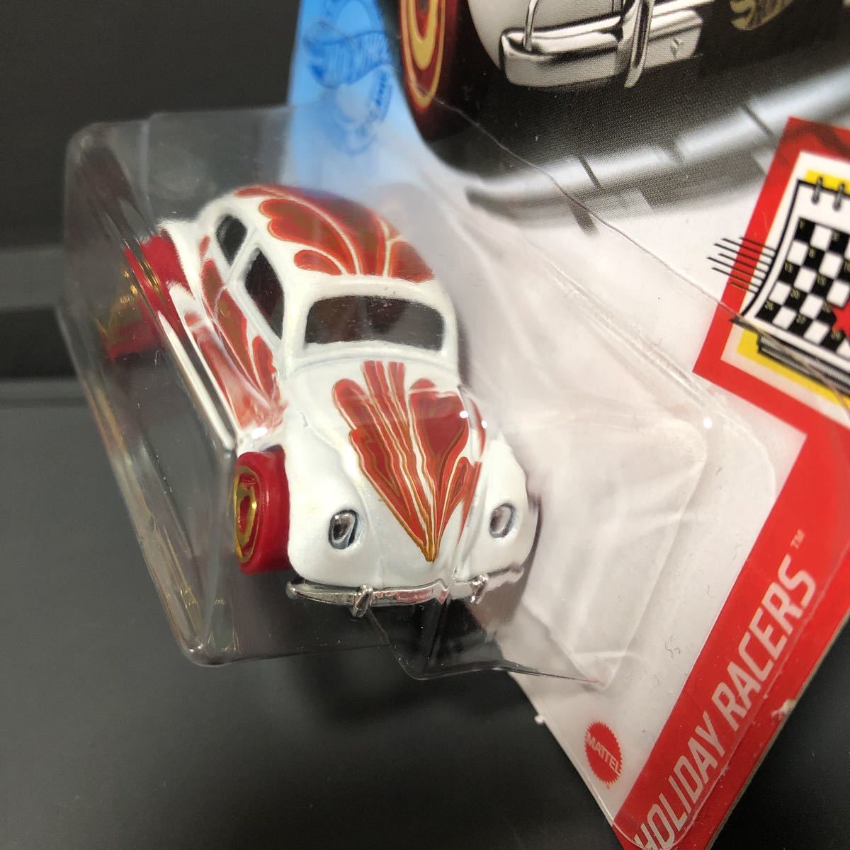 HotWheels ホットウィール ■ VOLKSWAGEN BEETLE フォルクスワーゲン ビートル【送料220円】HOLIDAY RACERS_画像3