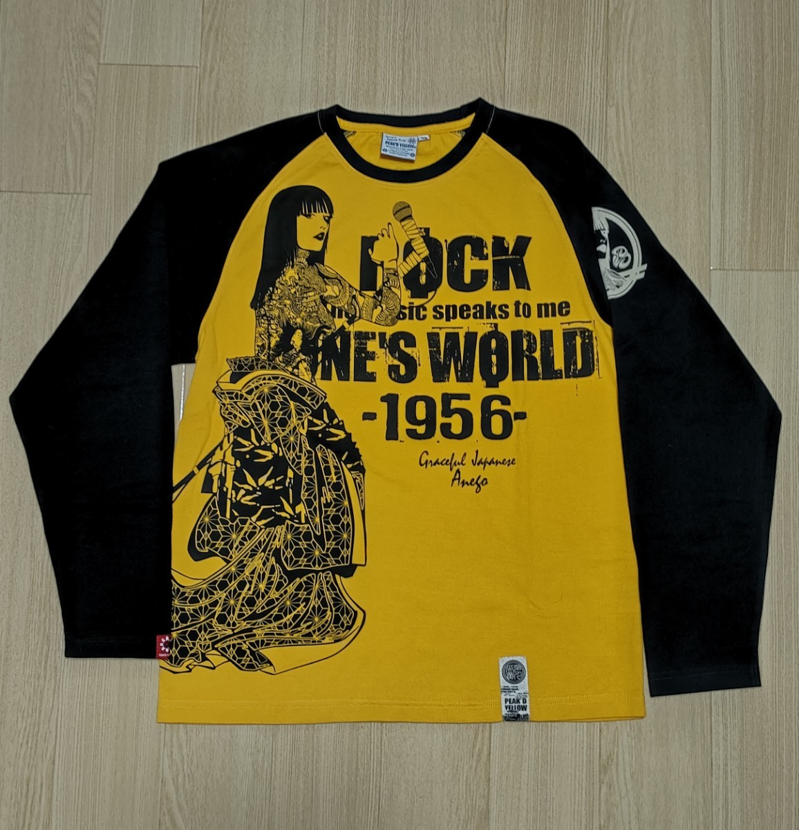 PayPayフリマ|ロングTシャツ PEAK'D YELLOW ピークドイエロー PayPayフリマ|ロングTシャツ PEAK'D YELLOW ピークドイエロー