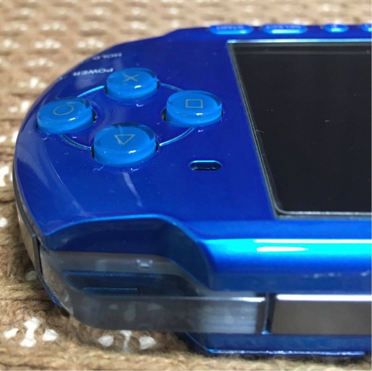PSP] PSP-3000 VIBRANT BLUE バイブラントブルー PlayStation Portable