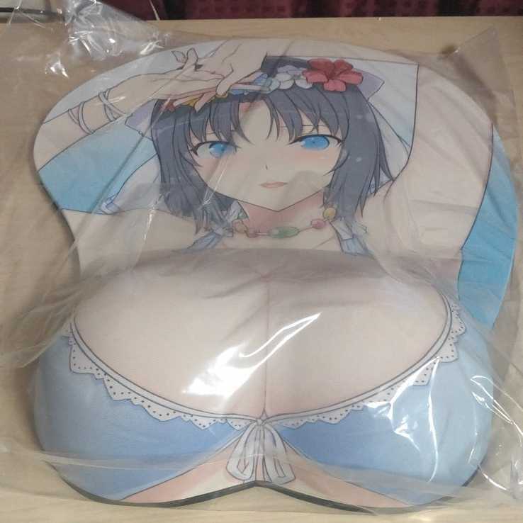 未使用・内袋未開封】閃乱カグラ 等身大おっぱいマウスパッド 雪泉