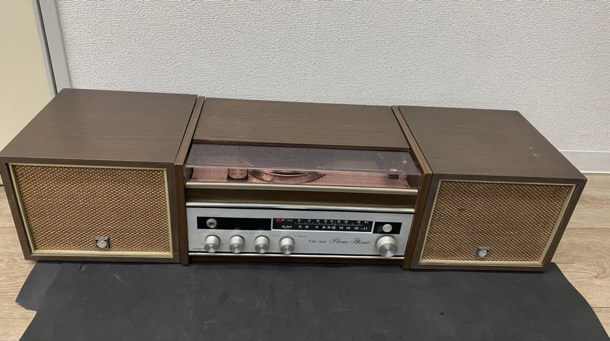 Yahoo!オークション - SANYO サンヨー レコードプレーヤー付 Yahoo!オークション - SANYO サンヨー レコードプレーヤー付