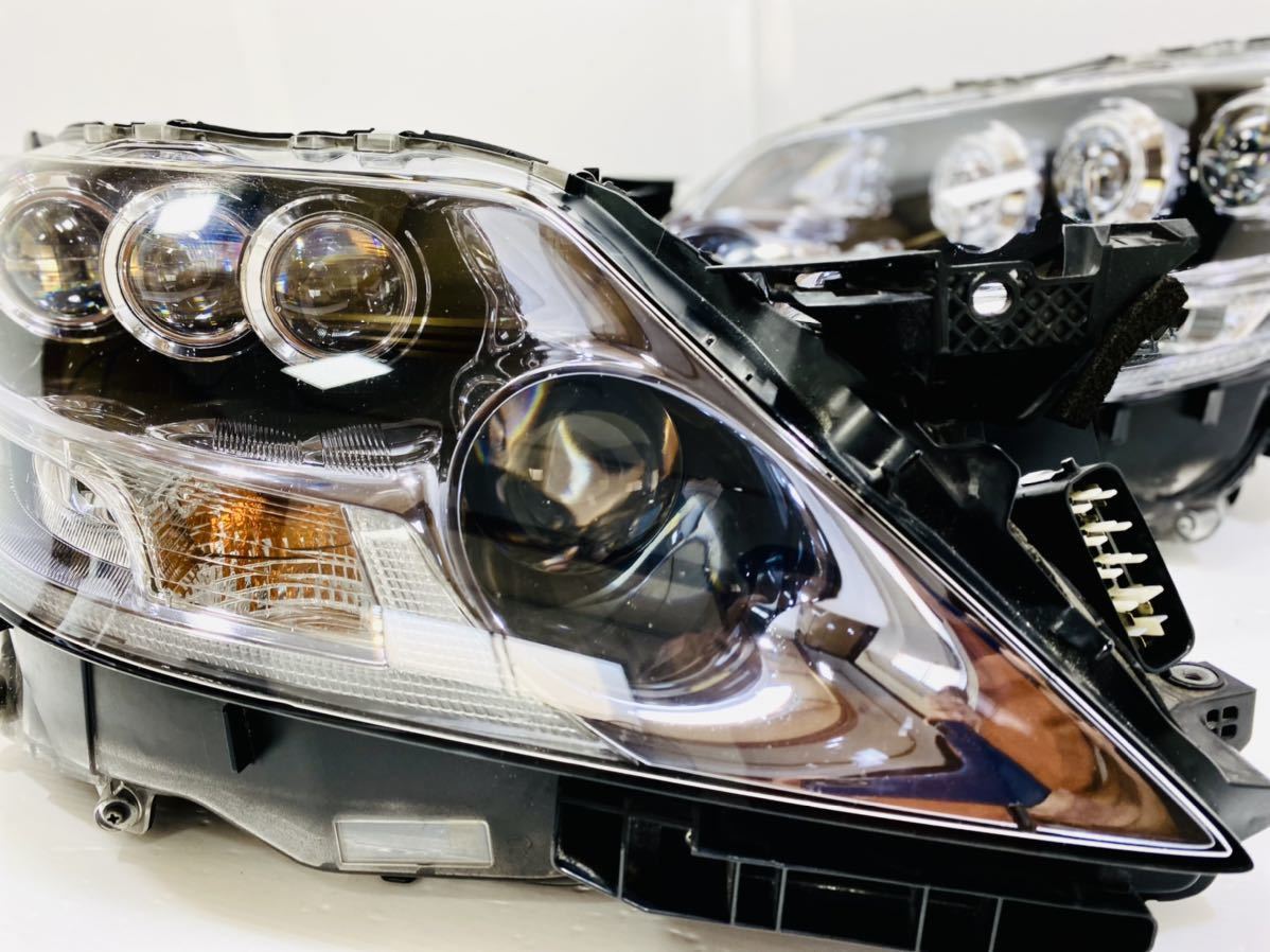 レクサス LEXUS LS600h UVF45 ハイブリッド 純正 左右 ヘッドライト