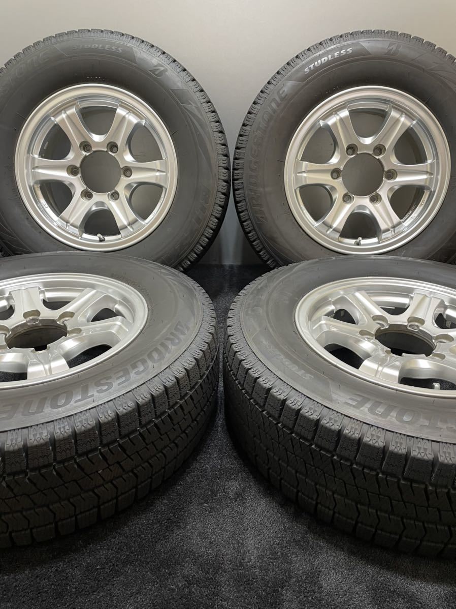 215/70R15 ブリヂストン/VRX2 19年製 Weds KEELER 15インチ 6J +33