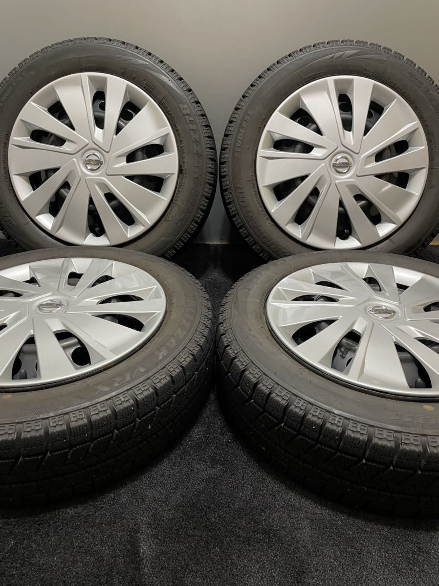 155/65R14 ブリヂストン/VRX 19年製 日産 デイズ 純正 14インチ 4.5J