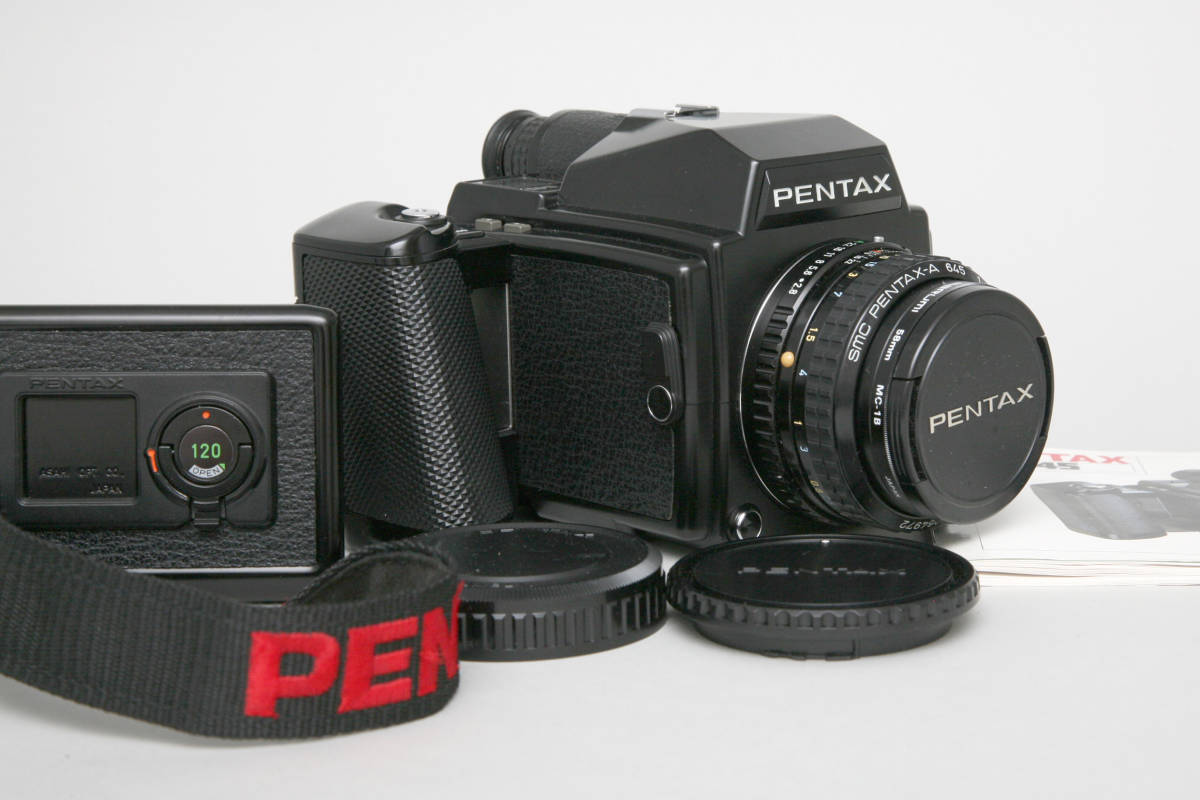 ペンタックス 645 フィルムカメラ SMC PENTAX-A 645 75mm F2.8 極美品