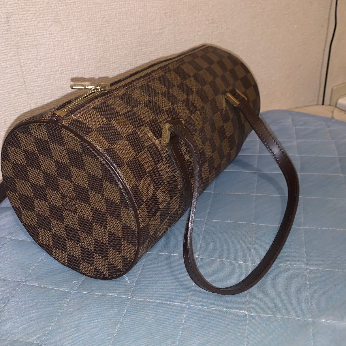 ランキングや新製品 ダミエ LOUIS パピヨン 【良美品】LOUIS