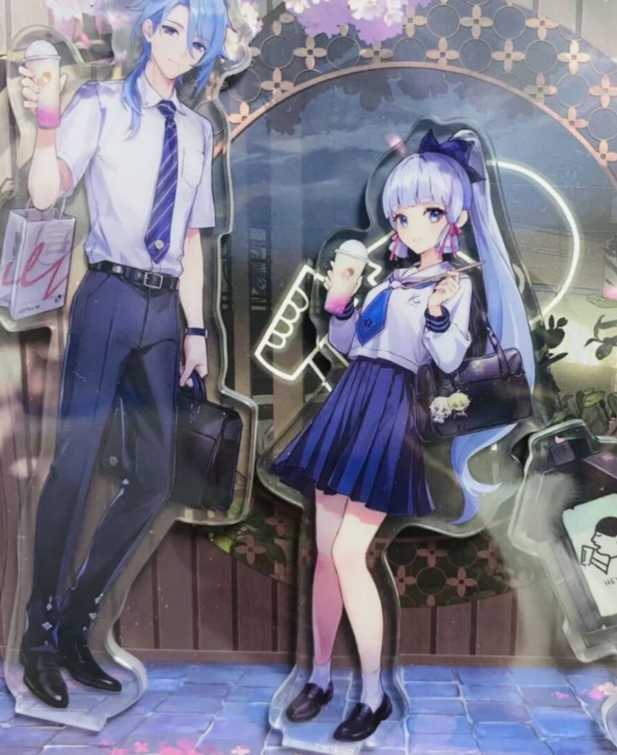 原神 喜茶 HEYTEA 中国限定 コラボ アクリルスタンド アクリルバッジ ...