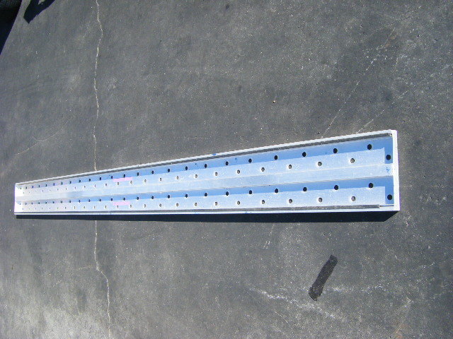  aluminium bridge ladder rail road board *
