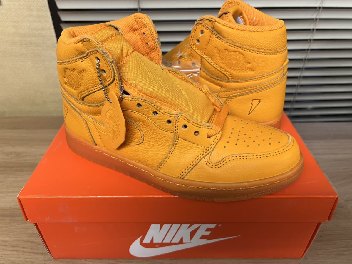 Nike Air Jordan 1 Retro High Gatorade Orange Peelナイキ エアジョーダン1 レトロ ハイ ゲータレード オレンジ ピール 25cm AJ5997-880