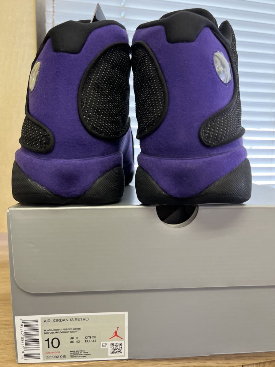 Nike Air Jordan 13 Court Purple ナイキ エアジョーダン13 コート パープル　28cm 新品未使用　DJ5982-015_画像4