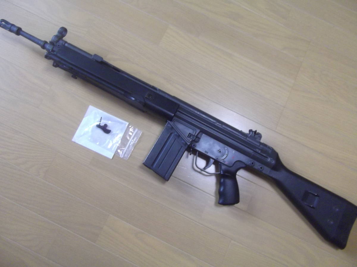 【 H&K　G3　SG/1】東京マルイ電動ガン◆多弾マガジン付属/実働中古/ヘッケラー&コック_画像1