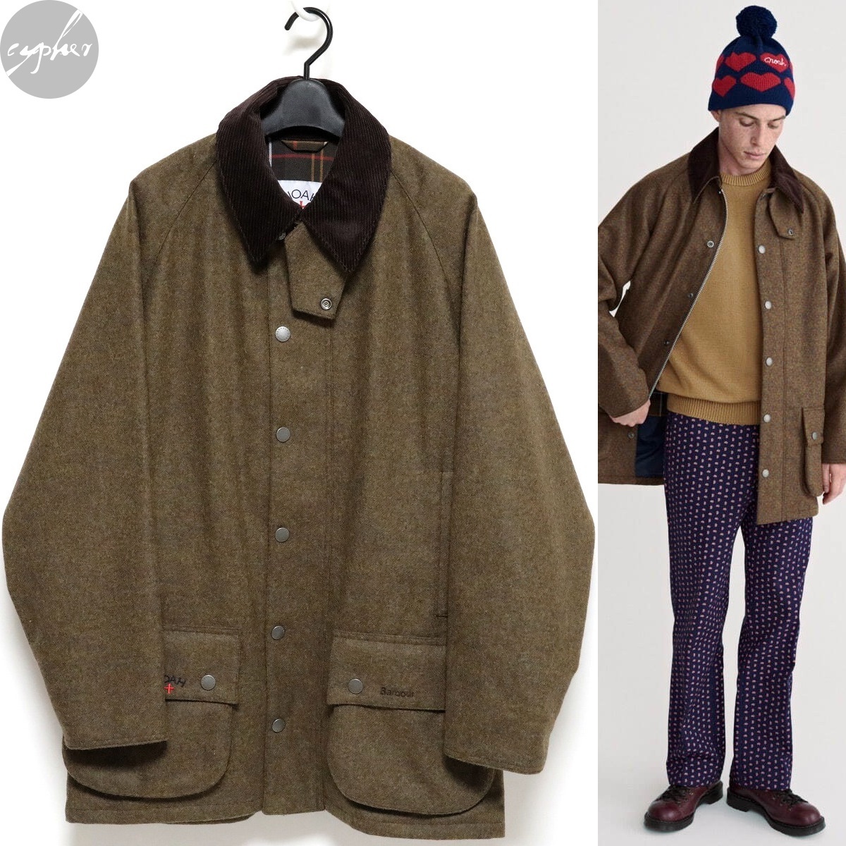 Yahoo!オークション - M 新品 21AW BARBOUR NOAH BEAUFORT Yahoo!オークション - M 新品 21AW BARBOUR NOAH BEAUFORT