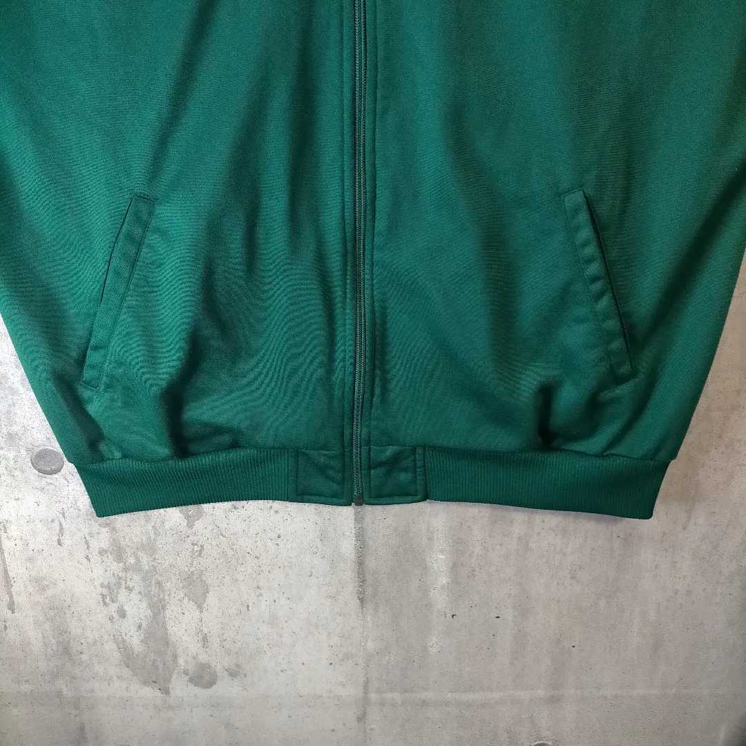 開店記念セール ビックサイズ 5XL 刺繍 白 緑 トラックジャケット アディダス adidas ジャージ