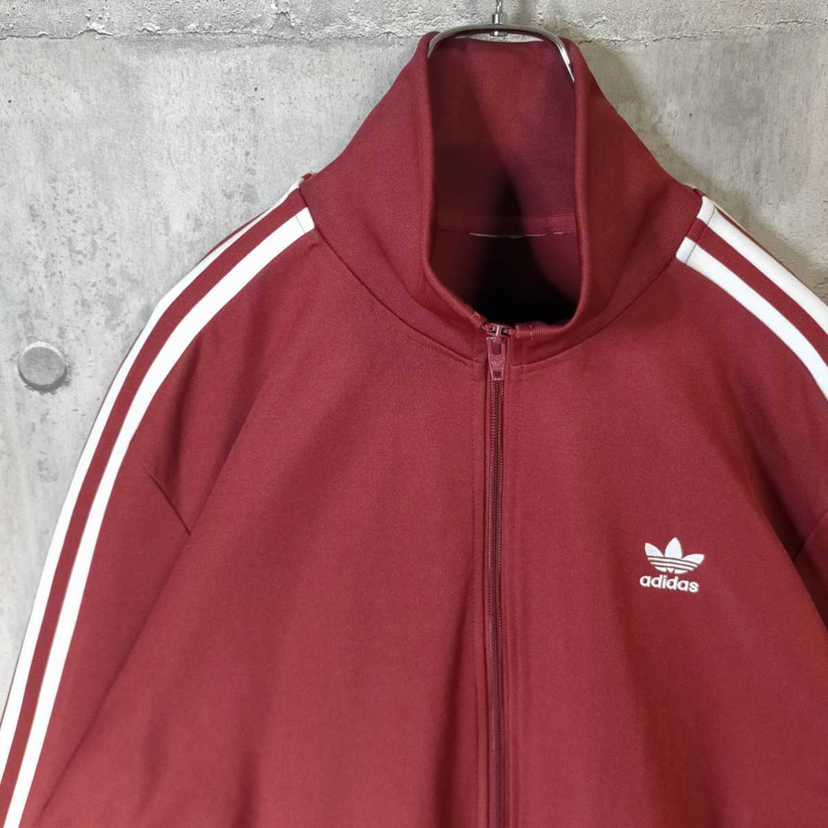 希少サイズ 2XL adidas アディダス 赤 白 Red White レッド ホワイト