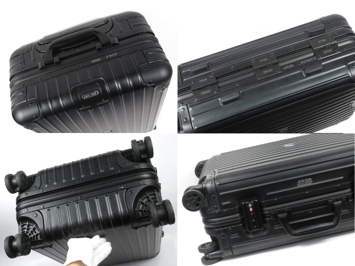 美品】 RIMOWA × MONCLER リモワ モンクレール 32 トパーズ 美品】 RIMOWA × MONCLER リモワ モンクレール 32 トパーズ