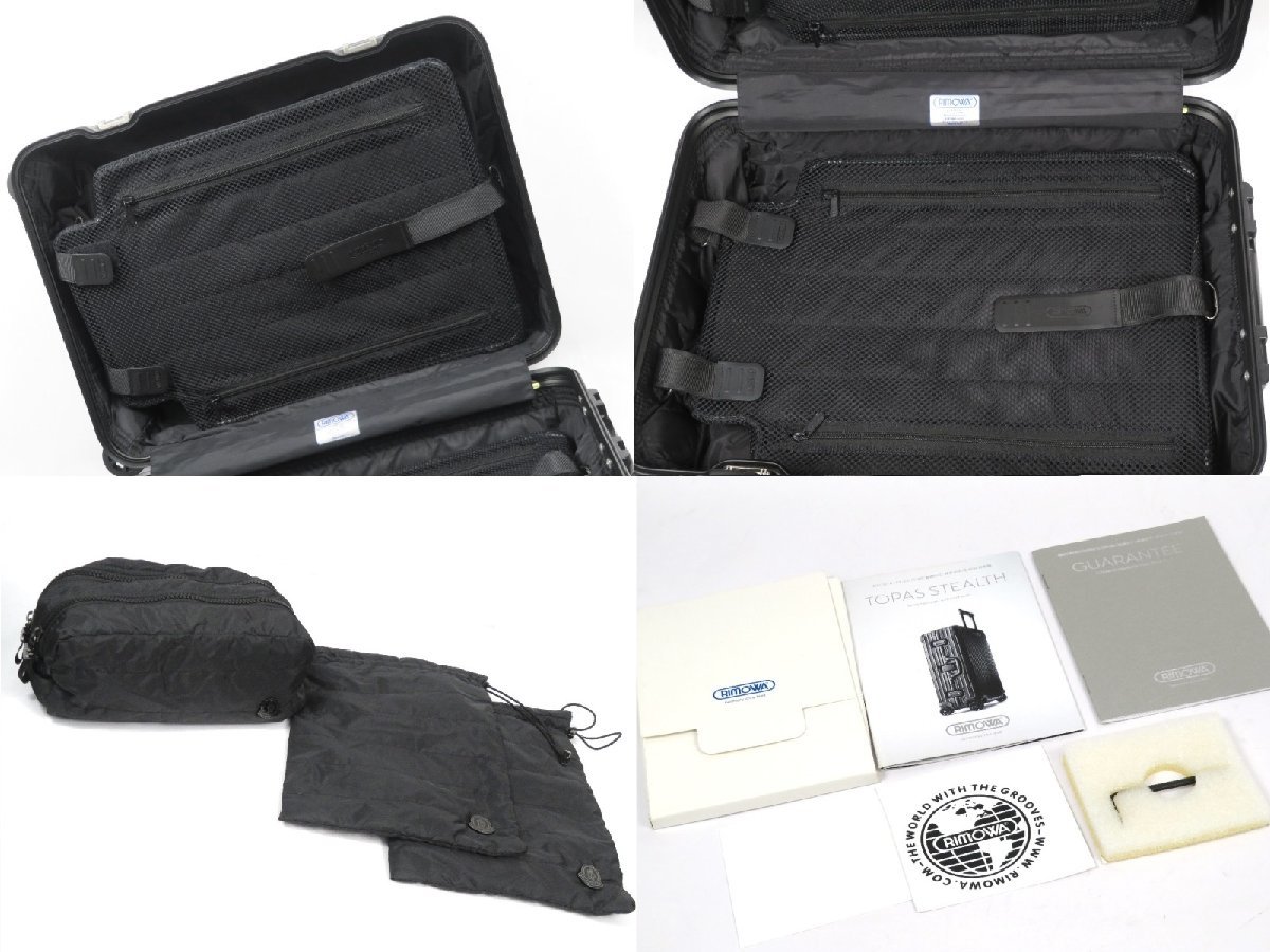 美品】 RIMOWA × MONCLER リモワ モンクレール 32 トパーズ 美品】 RIMOWA × MONCLER リモワ モンクレール 32 トパーズ
