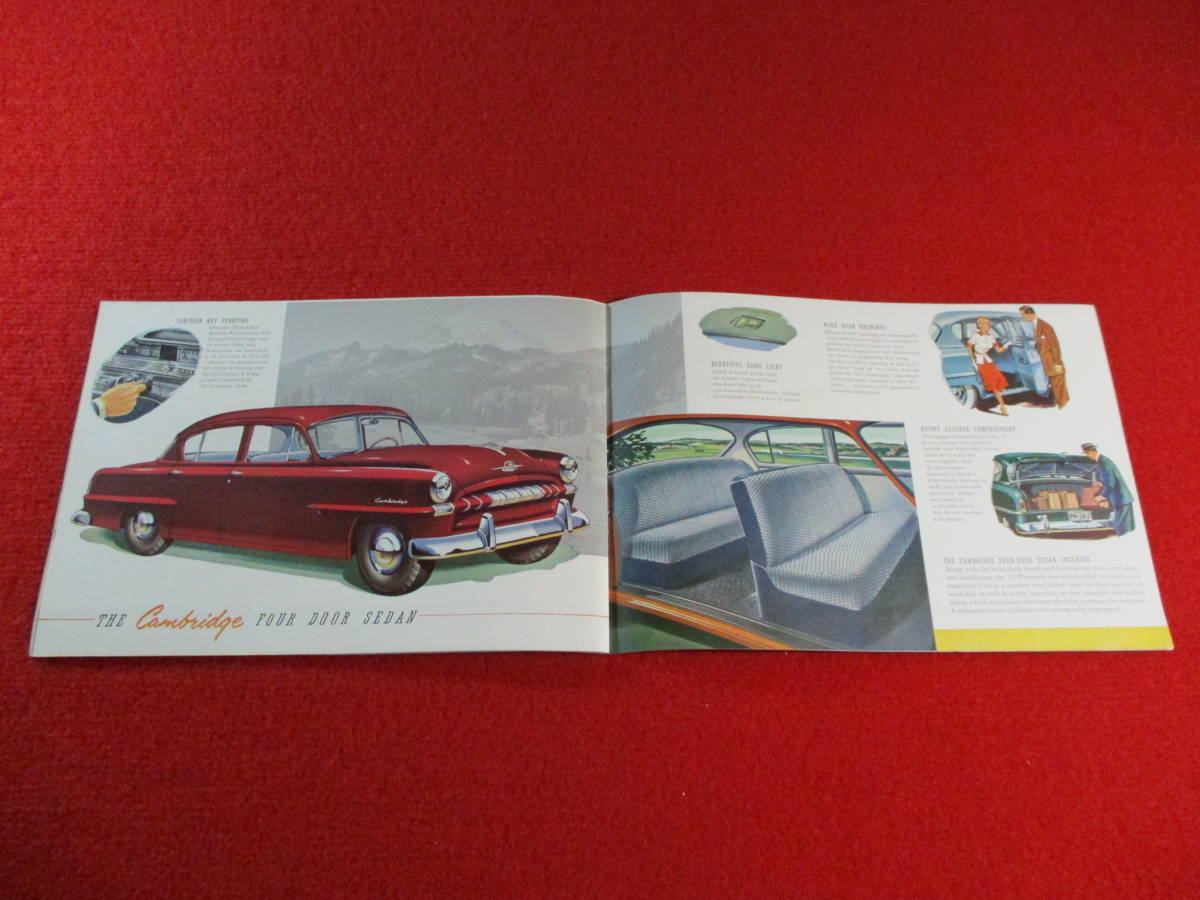 ▽　CHRYSLER　PLYMOUTH　1953　昭和28　カタログ　▽_画像6