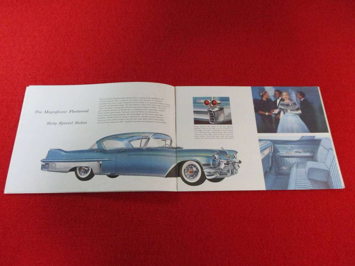 ** GM CADILLAC 1957 Showa era 32 large size catalog ② **