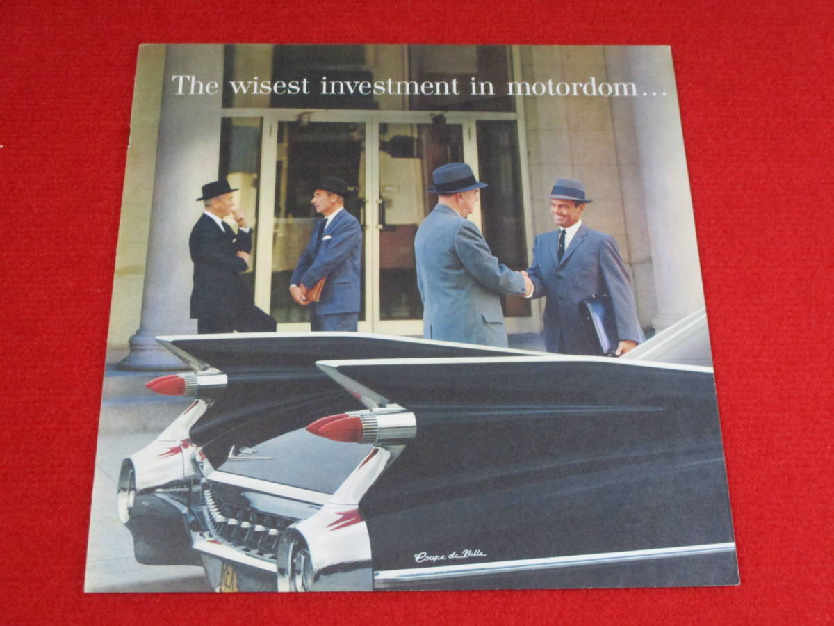 *** GM CADILLAC 1959 Showa era 34 large size catalog ① ***