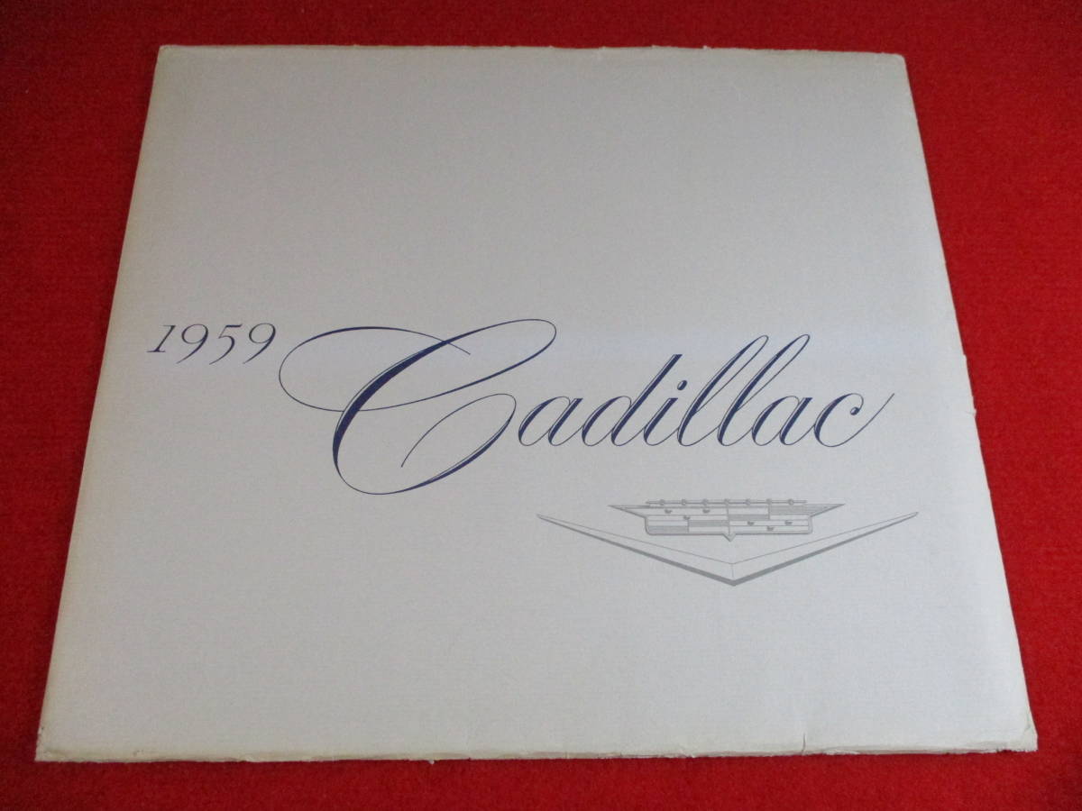 *** GM CADILLAC 1959 Showa 34 большой размер каталог конверт есть ***