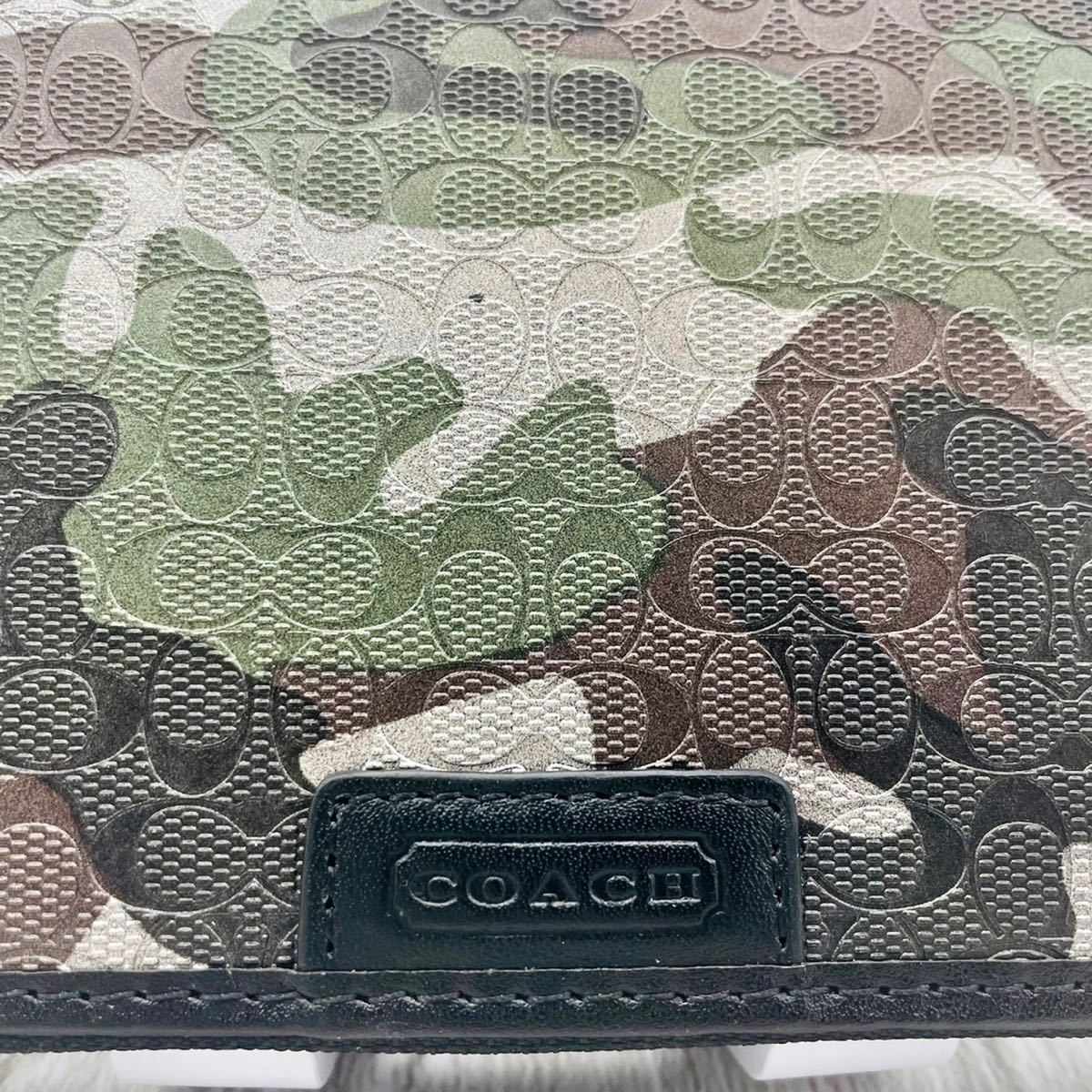 COACH コーチ ファティーグカモフラージュ 長財布|PayPayフリマ