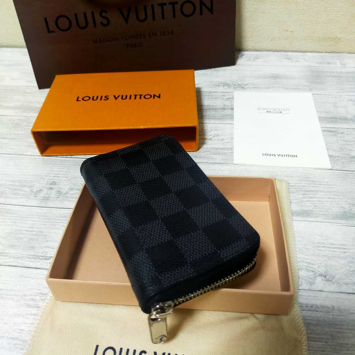 極美品 LOUIS VUITTON コインケース ルイヴィトン 財布 ダミエ 画像の