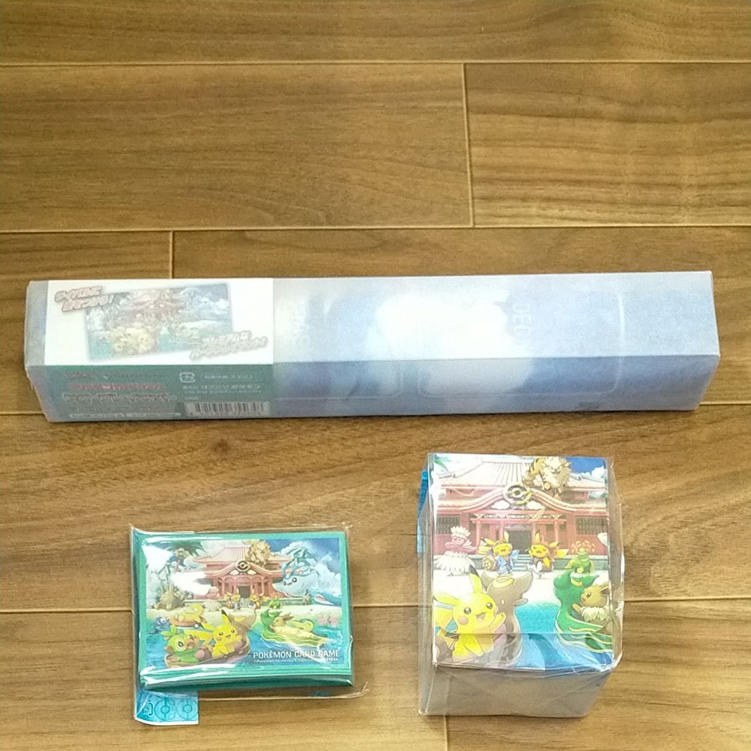 希少 未使用品】ポケモンセンターオキナワ スリーブ デッキ 希少 未使用品】ポケモンセンターオキナワ スリーブ デッキ