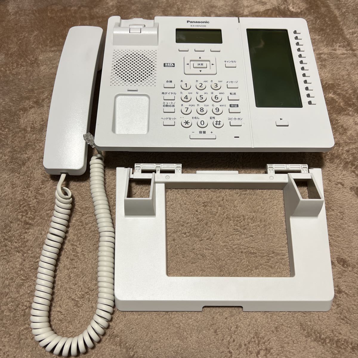 動作確認○ 美品Panasonicパナソニック KX-HDV230N IP機【ビジネスホン