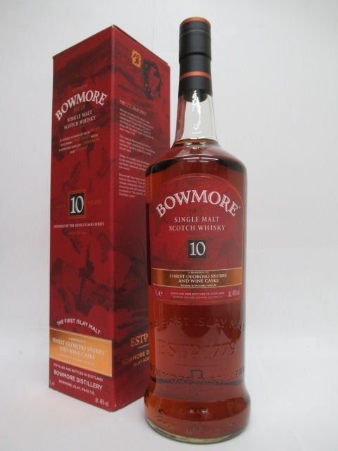 ボウモア 10年 インスパイアード デビルズカスク 46度 1000ml www.pn