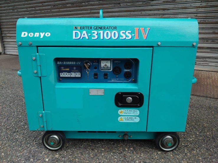 豊富なギフト (即決)デンヨー・発電機・インバータ・eモード・DA-3100SS-IV・ディーゼル・2205時間・整備済 発電機 豊富なギフト (即決)デンヨー・発電機・インバータ・eモード・DA-3100SS-IV・ディーゼル・2205時間・整備済 発電機
