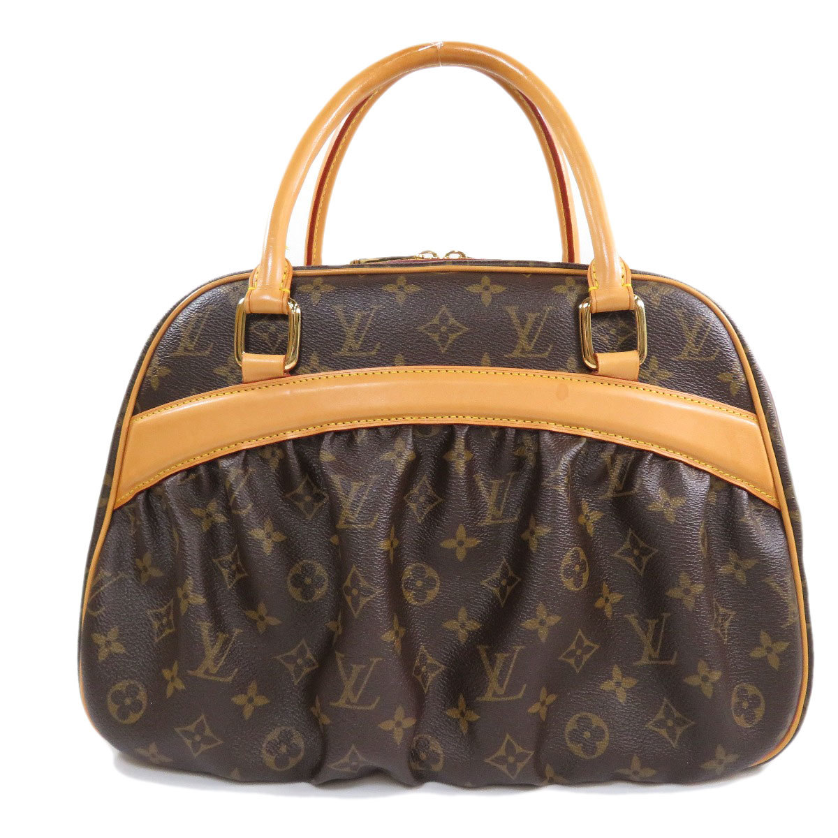 LOUIS VUITTON ルイヴィトン M40058 ミツイ モノグラム ハンドバッグ モノグラムキャンバス レディース 中古_画像2