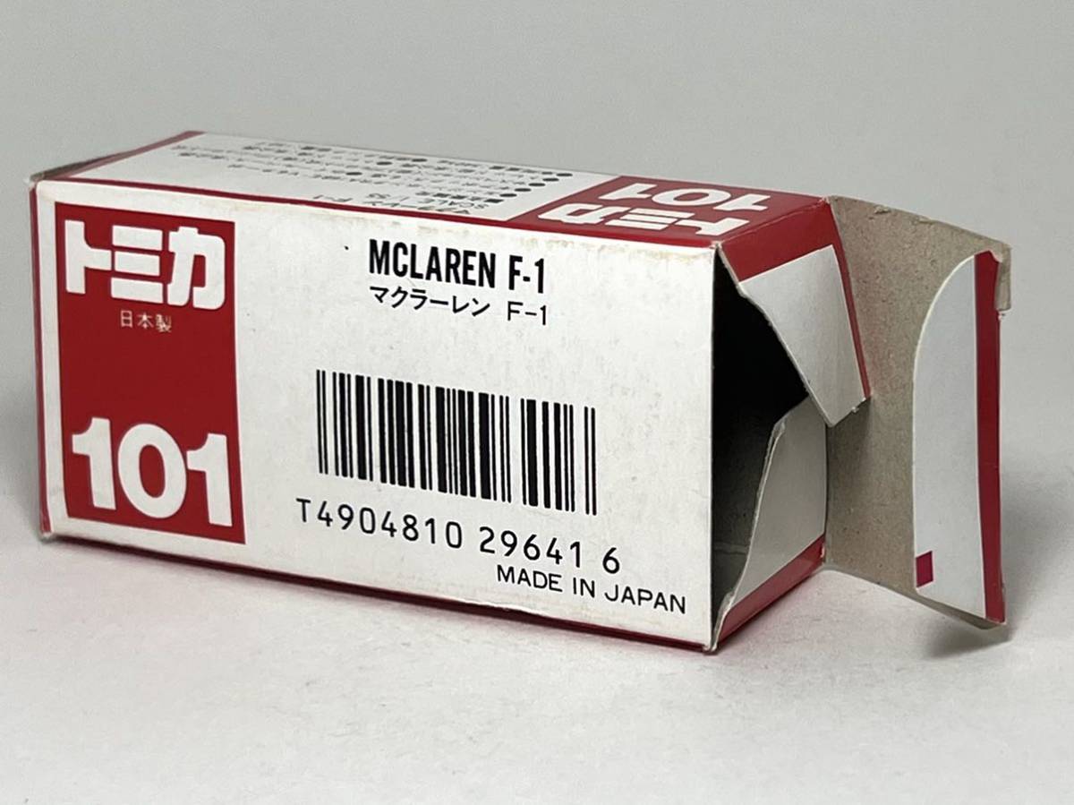 【日本製トミカ】No.101-2-2　マクラーレン ホンダ F-1 (白/赤/Marlboro)_画像6