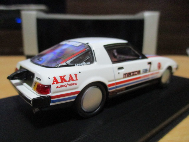 京商 　1/43 「 マツダ サバンナRX-7 SA22C 」 1978ｙ ボンネビル 　・送料 400円（レターパック発送）_画像7