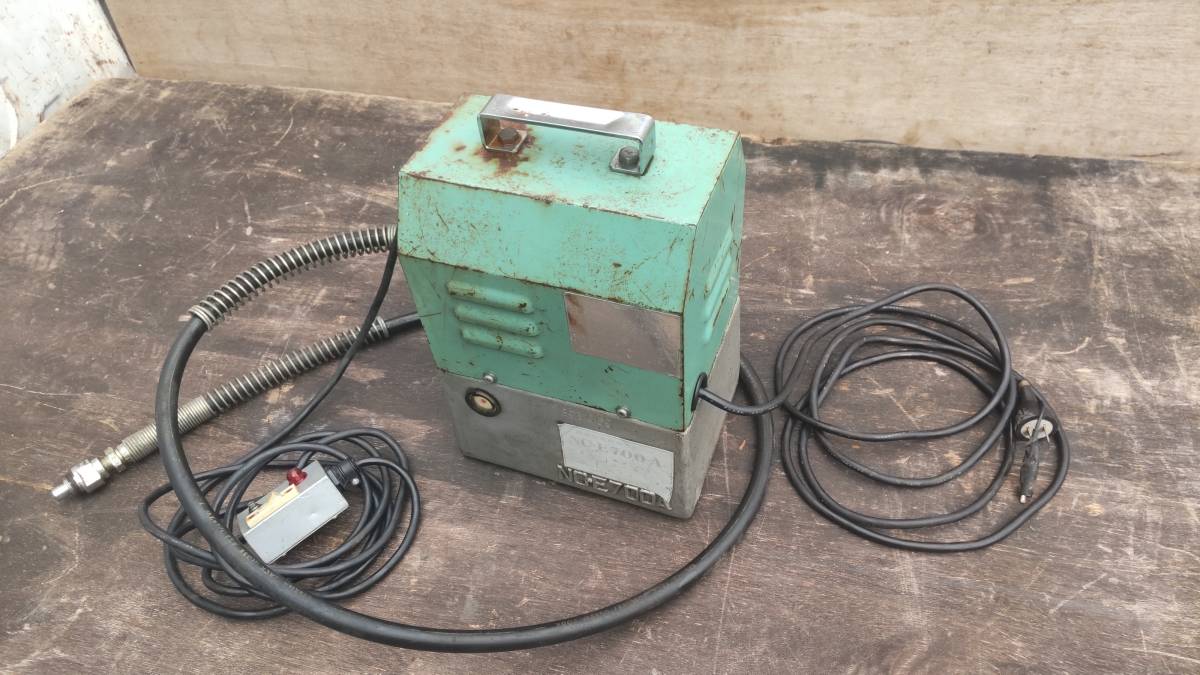 西田製作所 電動油圧ポンプ NC-E700A 検索 圧着器 ベンダー 電設 西田製作所 電動油圧ポンプ NC-E700A 検索 圧着器 ベンダー 電設