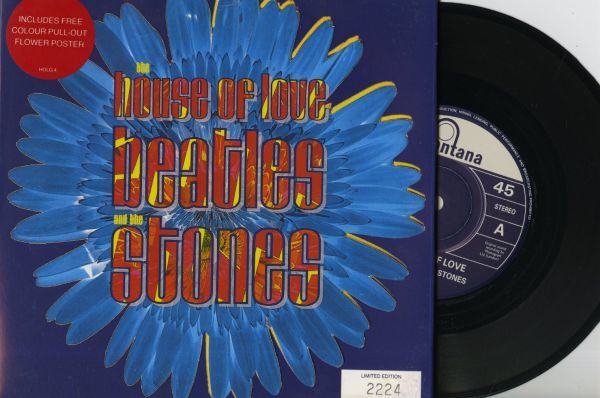 【ロック 7インチ】The House Of Love - Beatles And The Stones / Love IV [Fontana HOLG 4]_画像1