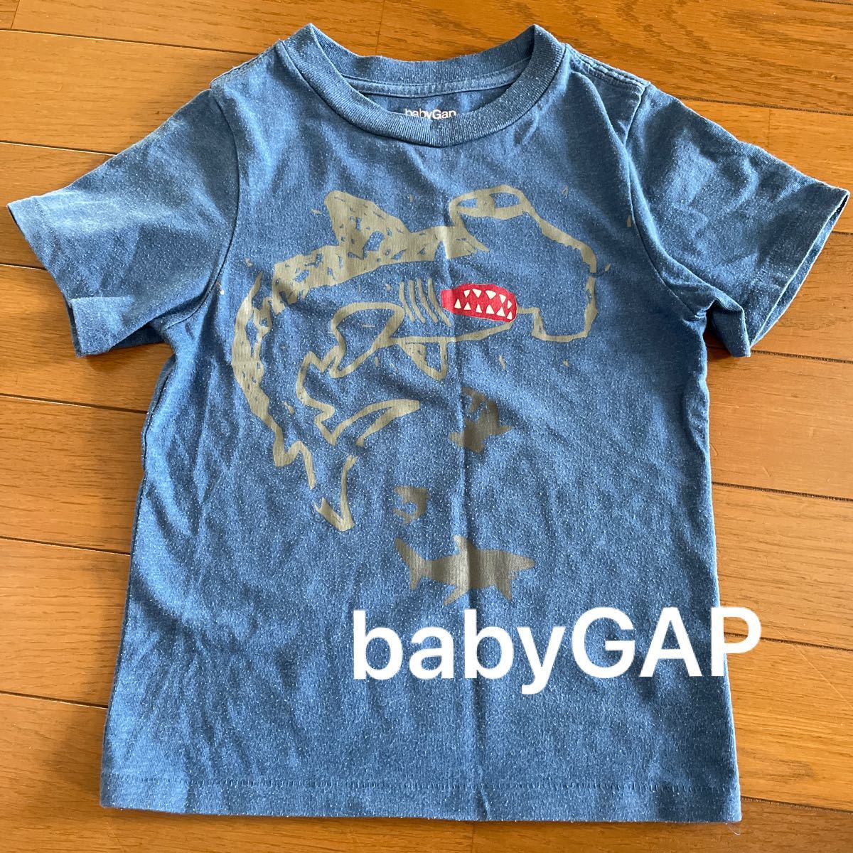 【babyGAP ベビーギャップ】 半袖Tシャツ さめ サメ 100センチ